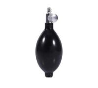Zonster Replacement Hand Bulb Black Air Pump for Aircast Walker Brace Sphygmomanometer Blood Pressure Latex Ball Bulb Air Release