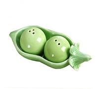 Zonster two Peas in a Pot Ceramic Salt and Pepper Shakers Wedding Party Bag Fillers Gift Set