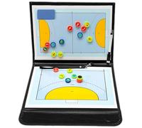 ZONSUSE Handball Tactics Board, Handballs Coaching Board, Portable Magnetic Board, with Markers, Erasers, Team Magnets, for Tactics Training, Teaching, Competition (Handball)