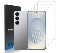 zonyee 3 Pack for Samsung Galaxy S25 Screen Protector Flexible Soft, Full Coverage Flexible Clear TPU Hydrogel Film for Samsung Galaxy S25 6.2", Support Fingerprint Unlock