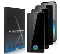 zonyee 3 Pack Privacy Screen Protector for Google Pixel 10, 9H Hardness Anti-Spy Full Adhesive Coverage Tempered Glass Film for Google Pixel 10 [Support Fingerprint Reader, Anti-Fingerprint]