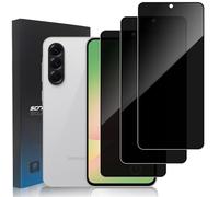 zonyee 3 Pack Privacy Screen Protector for Samsung Galaxy A56 5G 6.7", 9H Hardness Anti-Spy Full Adhesive Coverage Tempered Glass Film for Samsung Galaxy A56 [Not Support Fingerprint Reader]