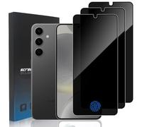 zonyee 3 Pack Privacy Screen Protector for Samsung Galaxy S24 Plus 6.7-Inch, 9H Hardness Anti Spy Tempered Glass Film for Samsung Galaxy S24+, Case Friendly, Scratch-Resistant, Anti-Fingerprint