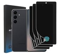 zonyee 3 Pack Privacy Screen Protector for Samsung Galaxy S25 FE [Not Glass], Anti-Spy Flexible TPU Film for Galaxy S25 FE 5G 6.7"[Support Fingerprint Reader][Scratch Resistant & Self-Healing]