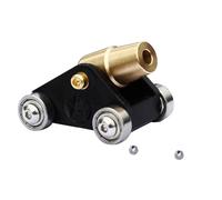 zonzxcv Mini Cannon Model Firecracker Cannon Military Model Kits Stainless Steel Mini Cannon Desktop Decoration Mini Pocket Artillery (Brass)