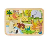 Zoo 7 Pieces Children'S Wooden Jigsaw Puzzle - Brand New & Sealed