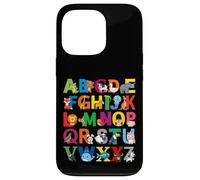 Zoo Animal Alphabet ABCs Learning Cute Kindergarten Teacher Case for iPhone 13 Pro