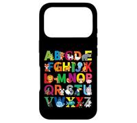 Zoo Animal Alphabet ABCs Learning Cute Kindergarten Teacher Case for iPhone 17 Pro