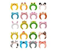 Zoo Animal Inflatable Headbands - Animal Stickers Favors Costumes | Cute Inflatable Hats Favors Animals Head Wearing, Animal Headbands Wildlife Balloon Hair For Festival Celebration