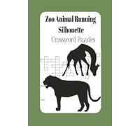 Zoo Animal Running Silhouette: Wild and Fast: A Silhouette Adventure!