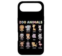 Zoo Animals Chart for Kids Animal Learning Case for iPhone Air