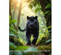 Zoo Animals Coloring Book for Adults