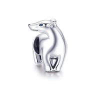 Zoo Collection Koala Panda Bear Charm Sterling Silver 925 Animal Metal Beads For Original Snake Bracelet