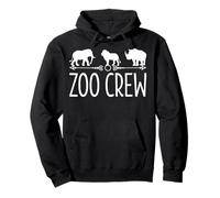 Zoo Crew Safari Fans Wildlife Jungle Animal Lover Zoo Keeper Pullover Hoodie