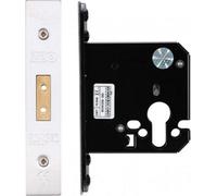 Zoo Euro Profile Mortice Deadlock Case Stainless Steel 64mm