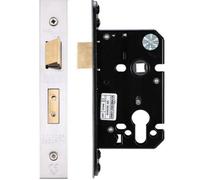 Zoo Euro Profile Mortice Sashlock Case Stainless Steel 76mm