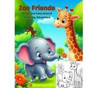 Zoo Friends: A Fun and Educational Coloring Adventure
