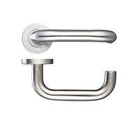 Zoo Hardware 19mm Return to Door Lever On Rose