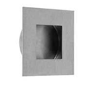 Zoo Hardware Square Flush Pull Satin Stainless Steel (30mm x 30mm)