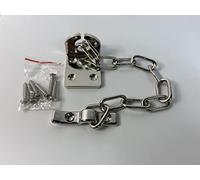Heavy Duty Door Chain Internal Security Doors Chain Latch for Homes in Satin Chrome Finish Dimensions 32x320x40mm