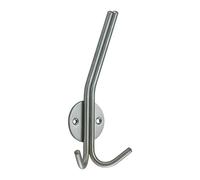 Zoo Hardware ZAS70-76 series's Hooks - Huge Range of Hooks in Different Sizes and Designs (ZAS71SS - Double Hat & Coat Hook)