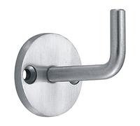 Zoo Hardware ZAS70-76 series's Hooks - Huge Range of Hooks in Different Sizes and Designs (ZAS74SS - Circular Single Robe Hook)