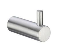 Zoo Hardware ZAS70-76 series's Hooks - Huge Range of Hooks in Different Sizes and Designs (ZAS76SS - Wall Mounted Single Hook)