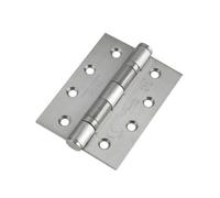 ZOO Hardware ZHS43 ZHS43SC Ball Bearing Hinge, Silver, 102x76x3mm, Set of 2 Pieces