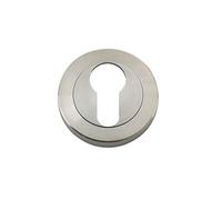 Zoo Hardware ZPS001SS - Satin Stainless Steel Steel Euro Escutcheon