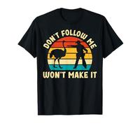 Zoo Keeper Don't Follow Me You Won't Make It Retro Zookeeper T-Shirt