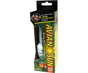 Zoo Med AvianSun 5.0 Bird UVB Compact 26W - 1 Pc
