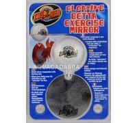 Zoo Med Floating Betta Exercise Mirror, White, 12.7 x 3.81 x 17.78 cm; 22.68 Grams