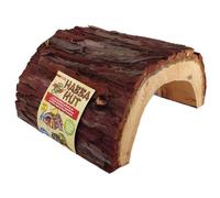 Zoo Med Habba Hut Reptile Wooden Hide Vivarium Decoration - Amphibian Terrarium