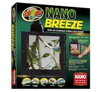 Zoo Med Screen Cage Nano Breeze Aluminum 10 x 10 x 12 in