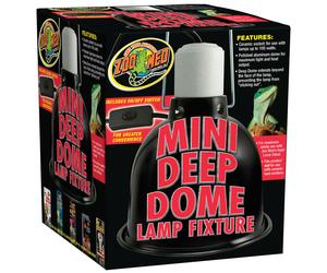 Zoo Med Mini Deep Dome Fixture 22cm, LF-18 Basking Lamp Reflector Holder