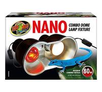 Zoo Med NANO Combo Dome Lamp Fixture Lighting for Vivarium Reptile Lizard Frog