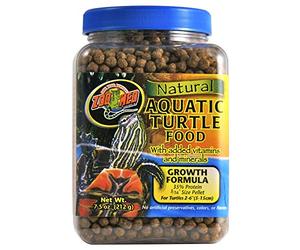 Zoo Med Natural Aquatic Turtle Food with Growth Formula