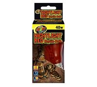 Zoo Med NR-25 Nightlight Reptile Bulb, 40 Watt, Red