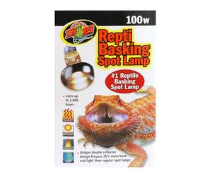 Zoo Med RB-4 Repti Basking Spot, 100 Watt, White