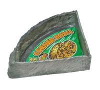 Zoo Med KB-50 Repti Rock Corner Bowl, XL,Black