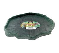 Zoo Med Repti Rock Feed Dish FD-50 - XL, Assorted Colors (green, brown, gray)