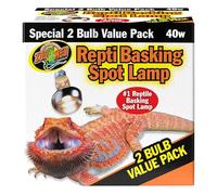 Zoo Med SL-25 Repti Basking Spot, 40 Watt, 2 Pieces