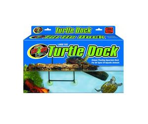 Zoo Med Turtle Dock Large 40 Gallon 9X18In Floating Basking Platform For Turtles