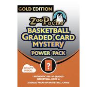 Zoo Packs Gold Edition NBA Basketball PSA Graded Card Mystery Power Pack - Guaranteed PSA 10 Basketball Card -Amazon Exclusive