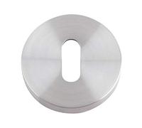 Zoo Round Rose Escutcheon - Satin Stainless Steel - Standard Profile