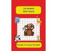 Zoo Word Search Puzzle Book: Word Searches with Easy to Read Print about animals, monkeys and lions I 6x9 inches, 110pages I Gift for Vacations, Holidays and Free Time