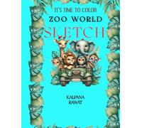 ZOO WORLD SKETCH book for kids