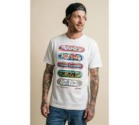 Zoo York Men's Decks T-Shirt in White | Size: 4XL ZOO YORK White 4XL