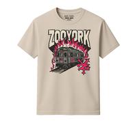 Zoo York Men's Rail Burn T-Shirt in Natural | Size: Medium ZOO YORK Natural M