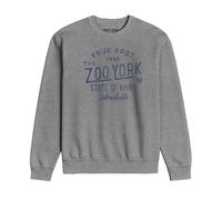 Zoo York Men's State of Mind Crew Sweat in Grey | Size: XL ZOO YORK Grey XL